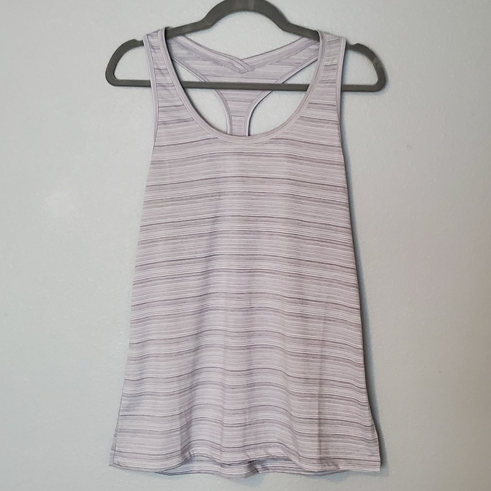 Grey and White Workout Tank (NWOT)